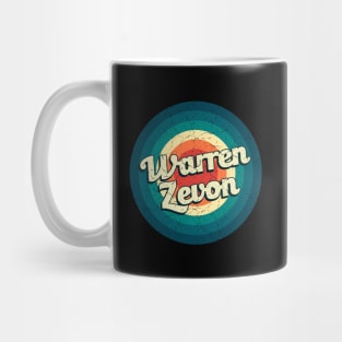 Graphic Warren Name Retro Vintage Circle Mug